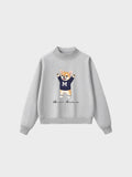 Fleece Mid-Neck Sweatshirt - Chihuahua