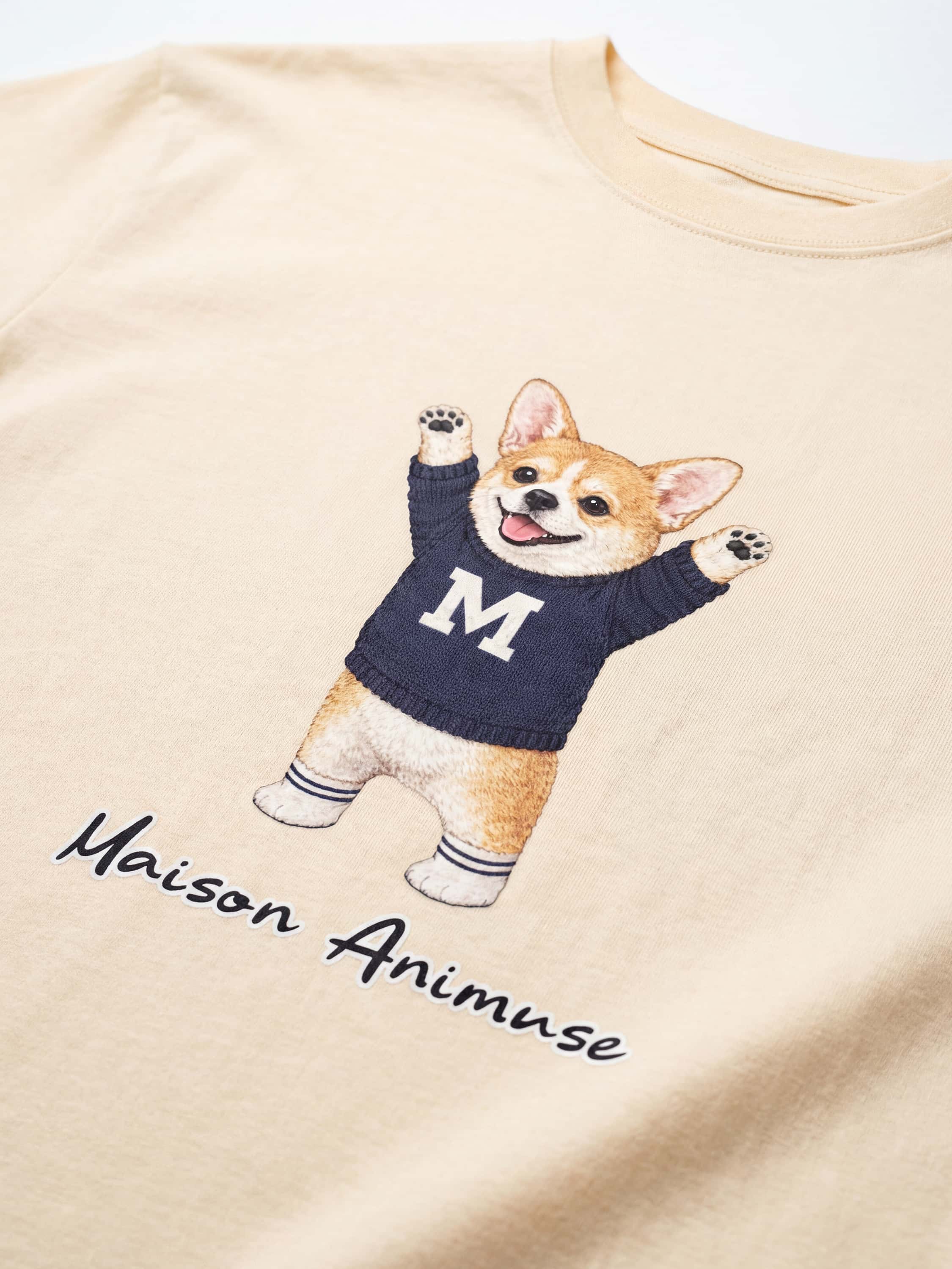 Unisex Cotton T-Shirt - Corgi