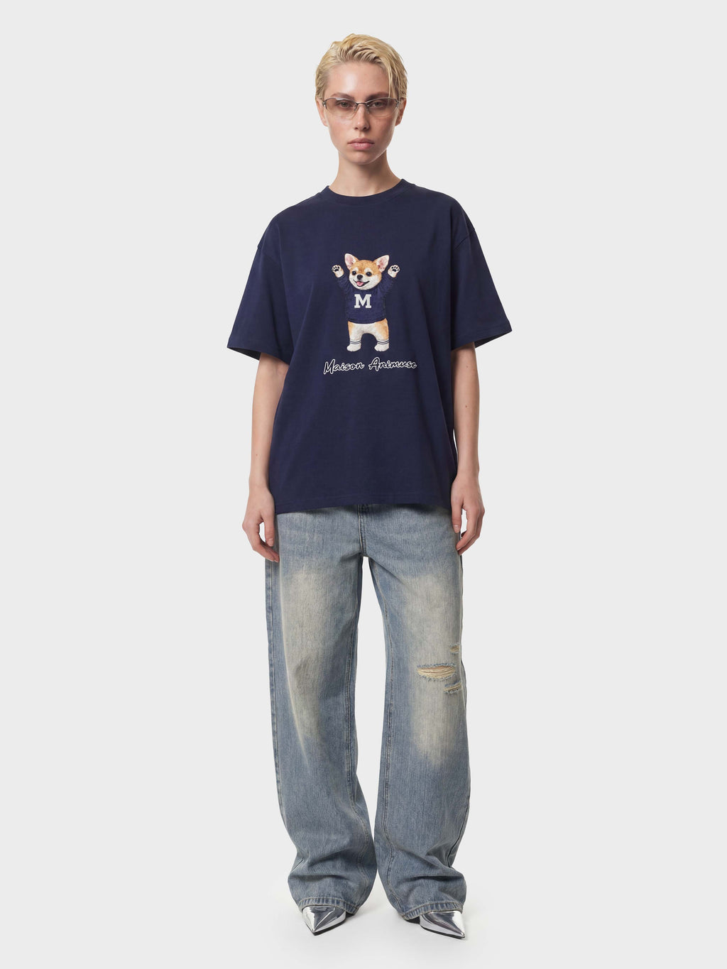 Unisex Cotton T-Shirt - Chihuahua Illustration