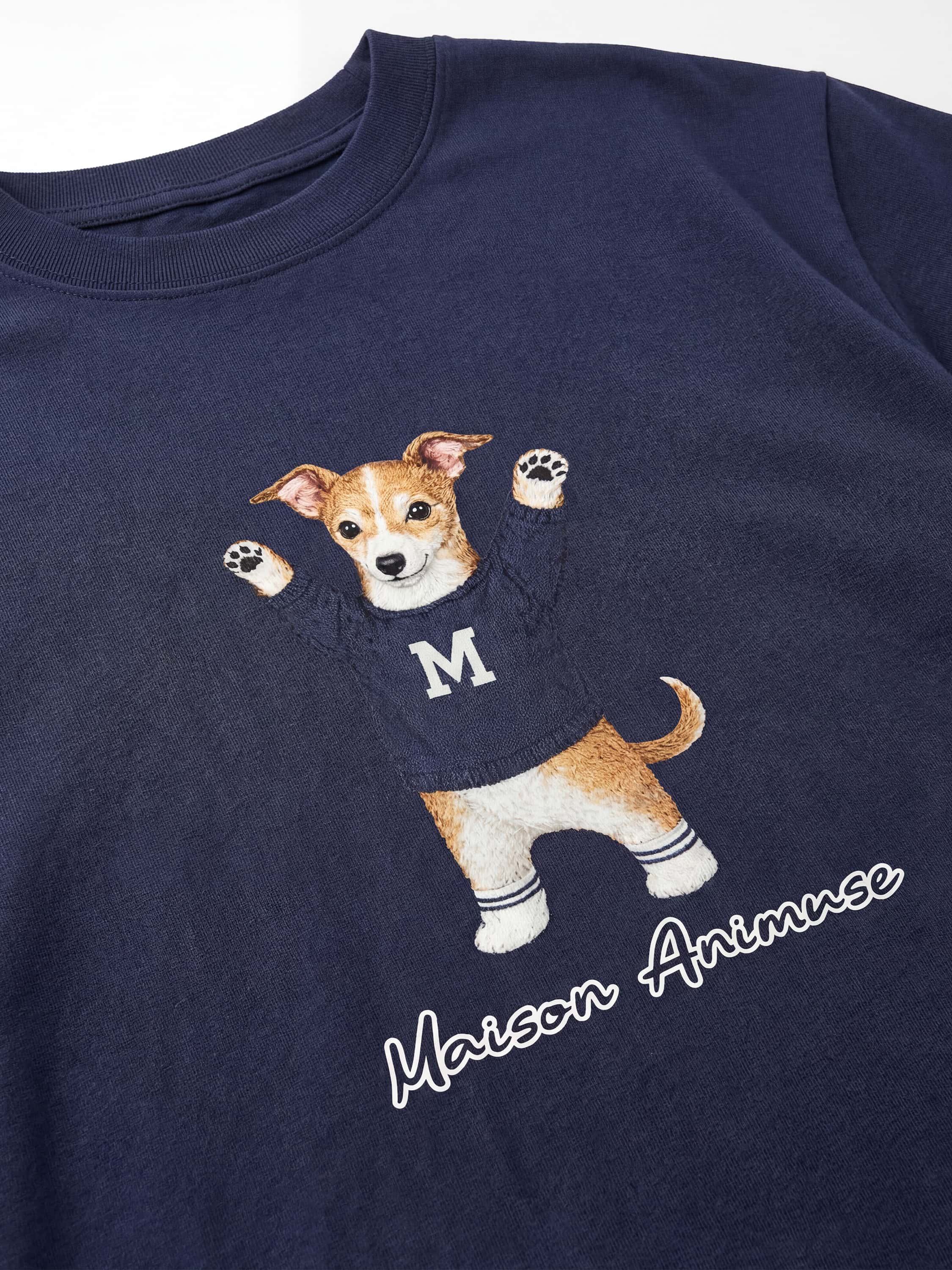 Unisex Cotton T-Shirt - Sable and White Italian Greyhound