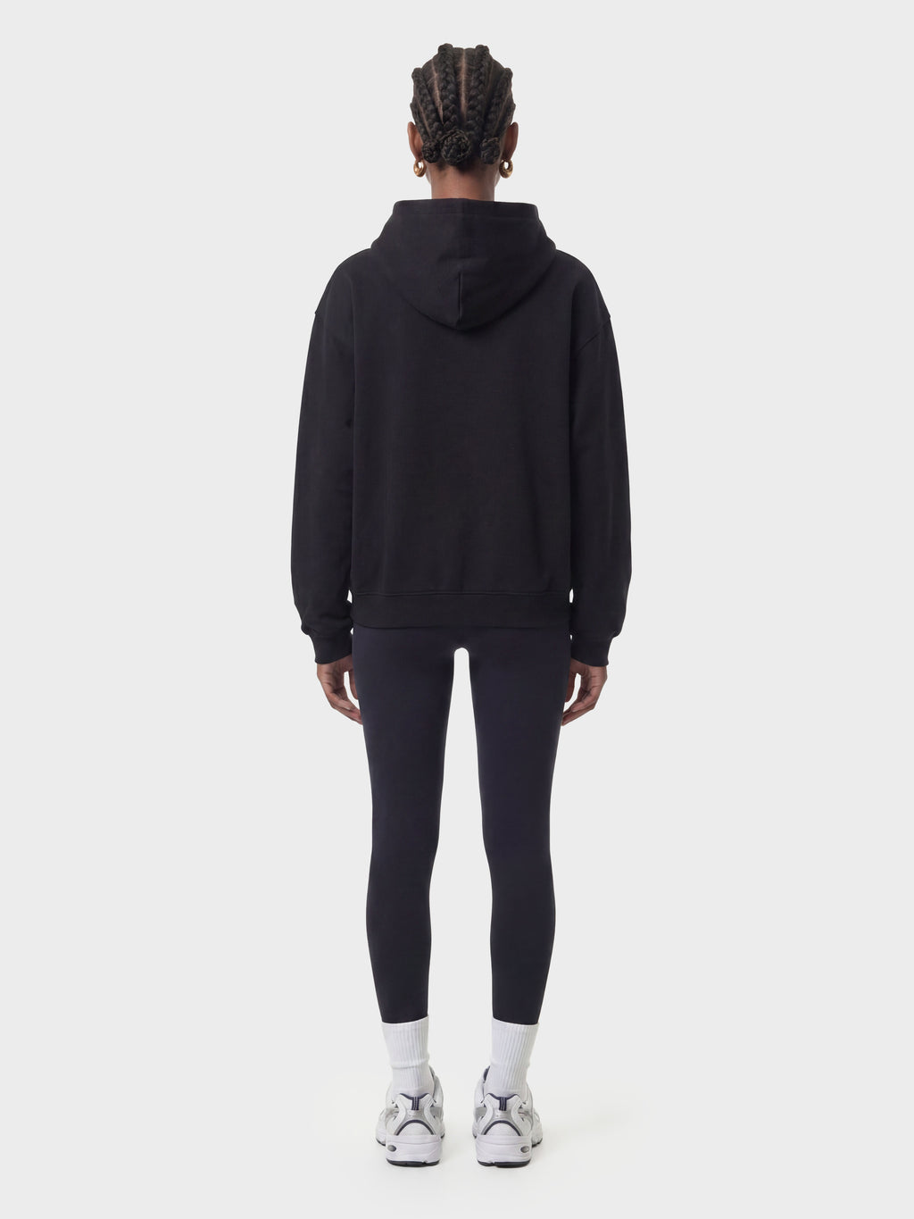 Unisex Fleeced Boxy Fit Hoodie - Doberman Pinscher