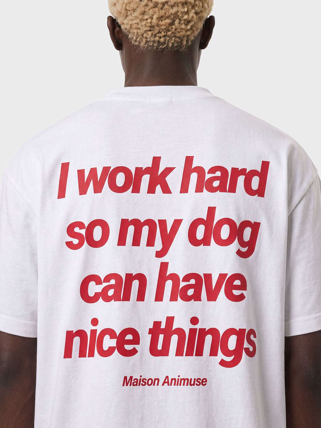 Unisex Dog Person Cotton T-Shirt
