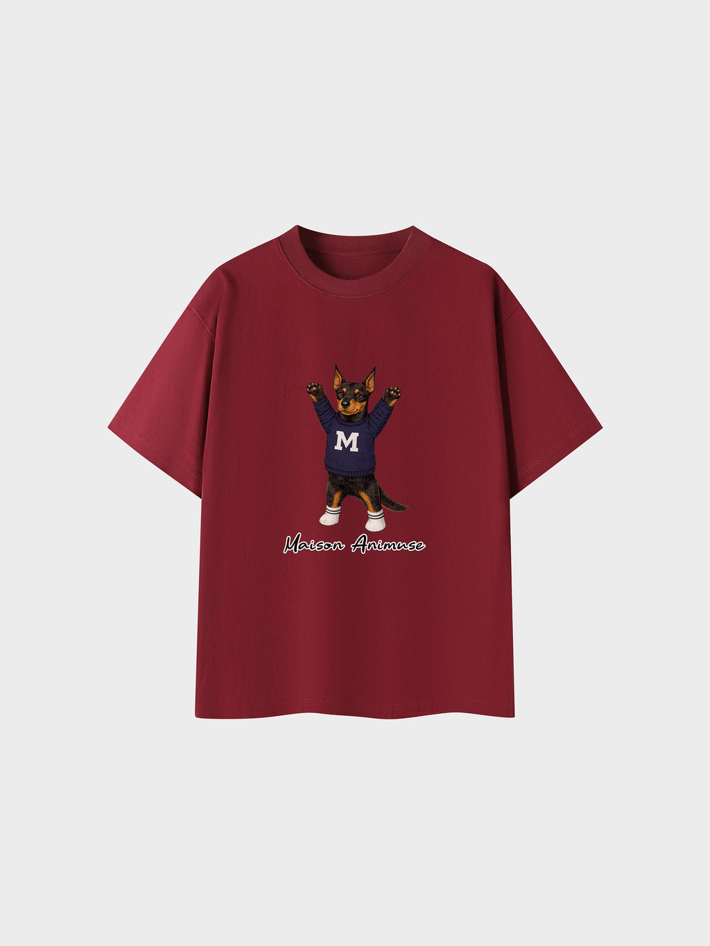 Unisex Cotton T-Shirt - Doberman Pinscher