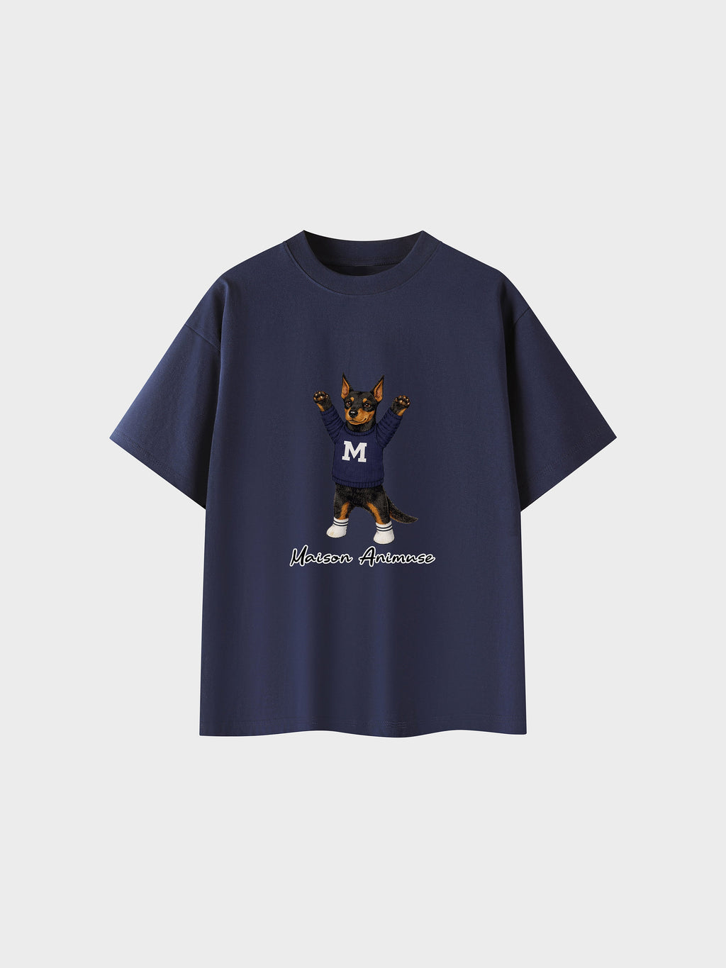 Unisex Cotton T-Shirt - Doberman Pinscher