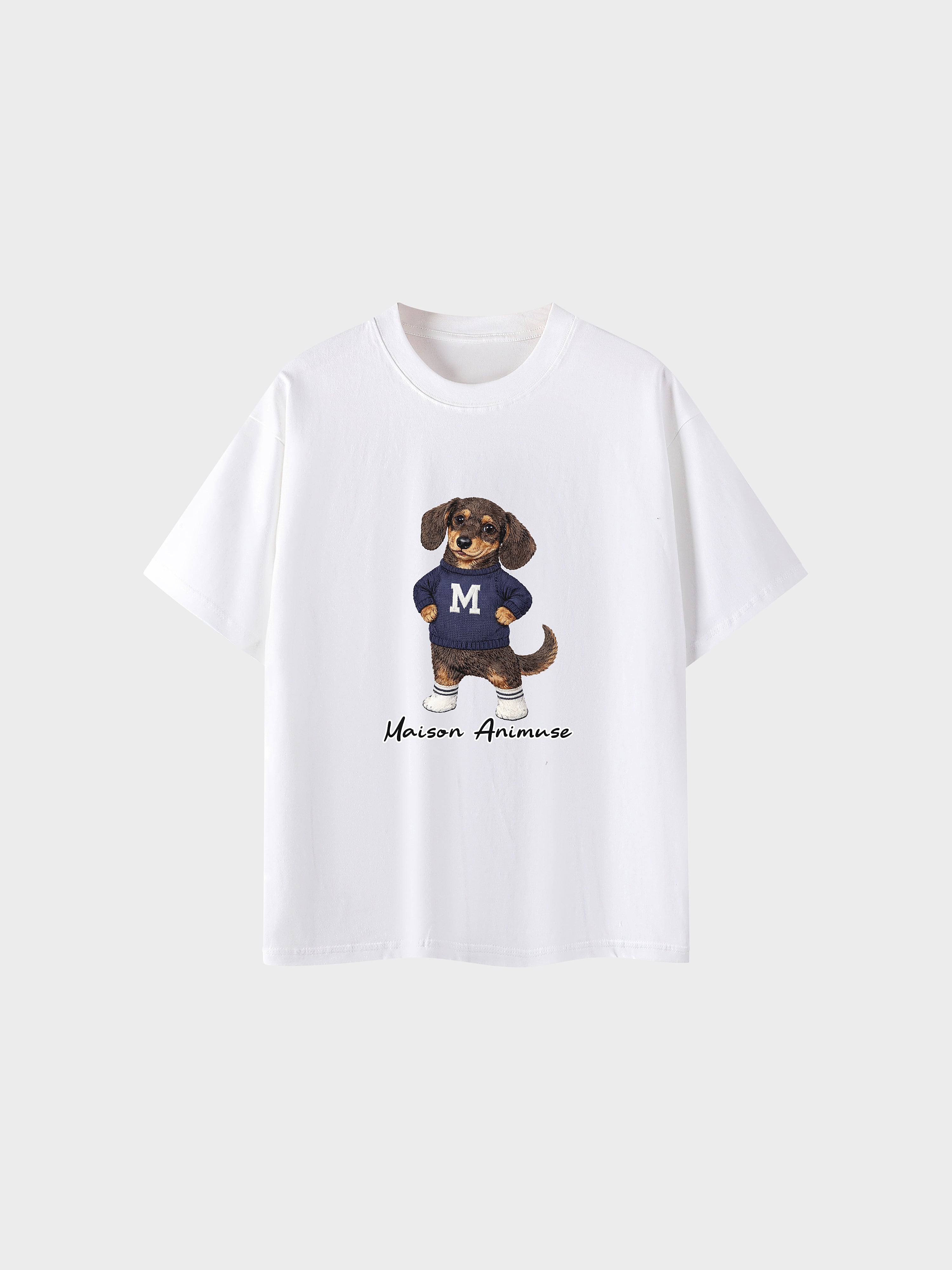 Unisex Cotton T-Shirt - Dachshund
