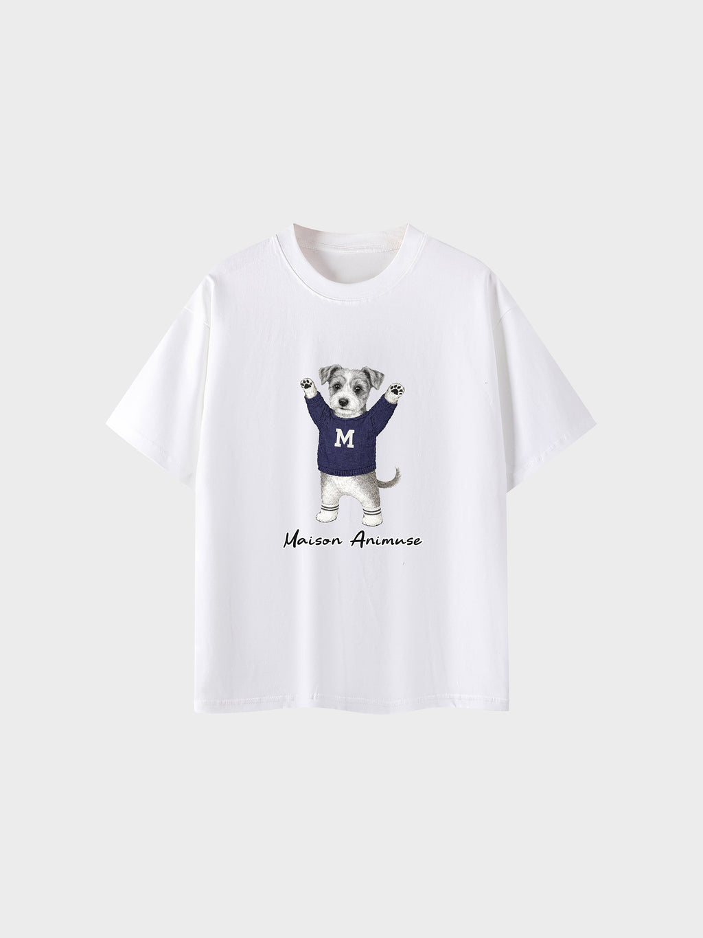 Unisex Cotton T-Shirt - Schnauzer