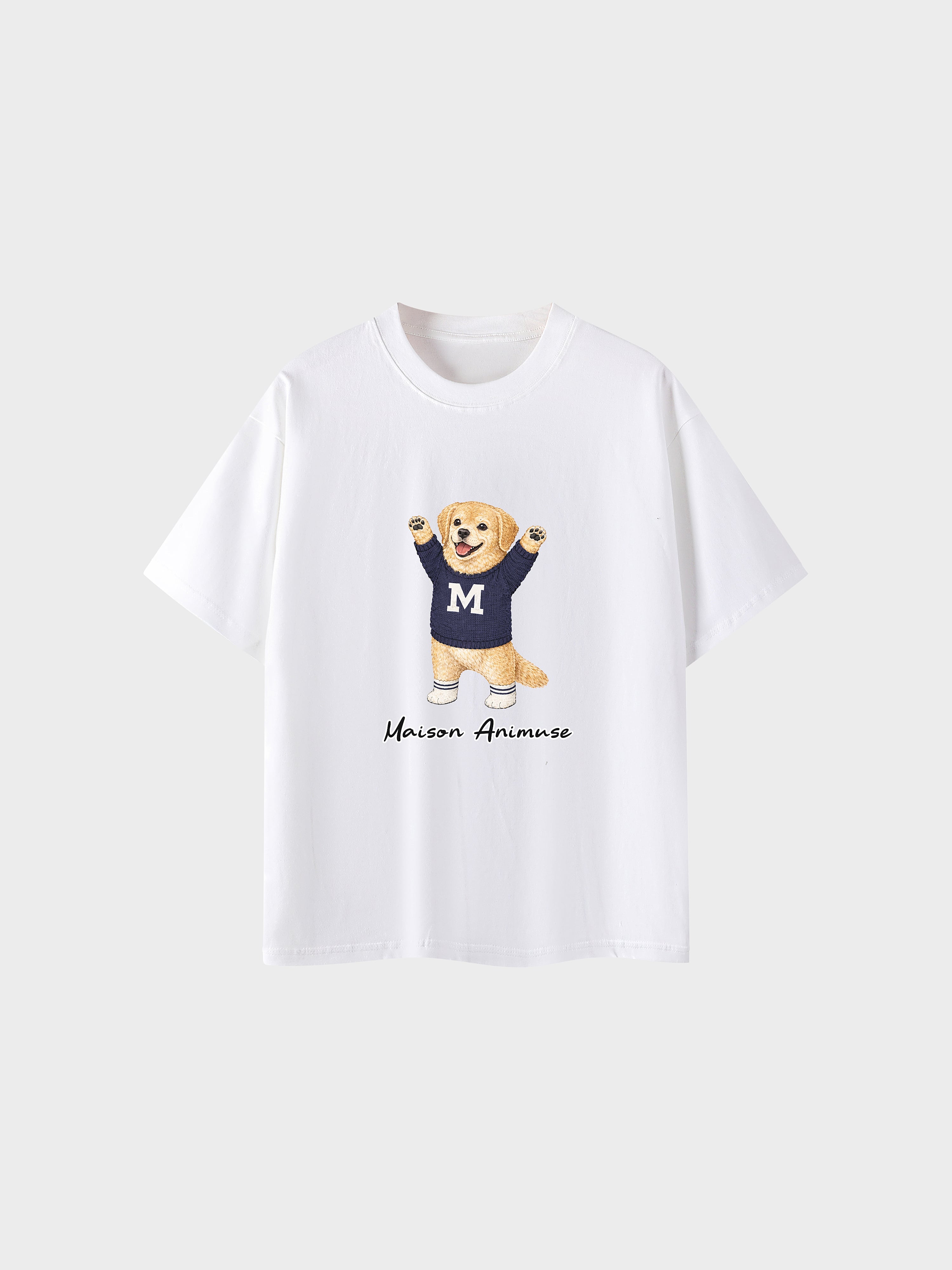 Unisex Cotton T-Shirt - Golden Retriever