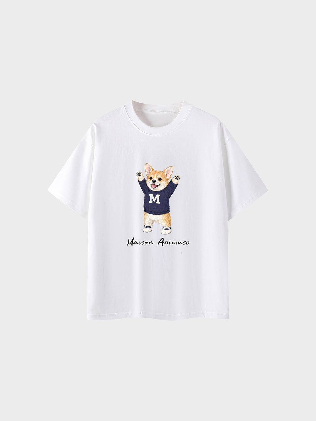 Unisex Cotton T-Shirt - Corgi