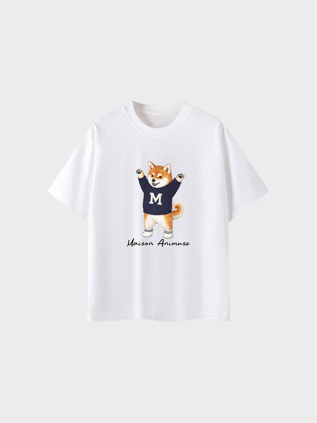 Unisex Cotton T-Shirt - Shiba Inu