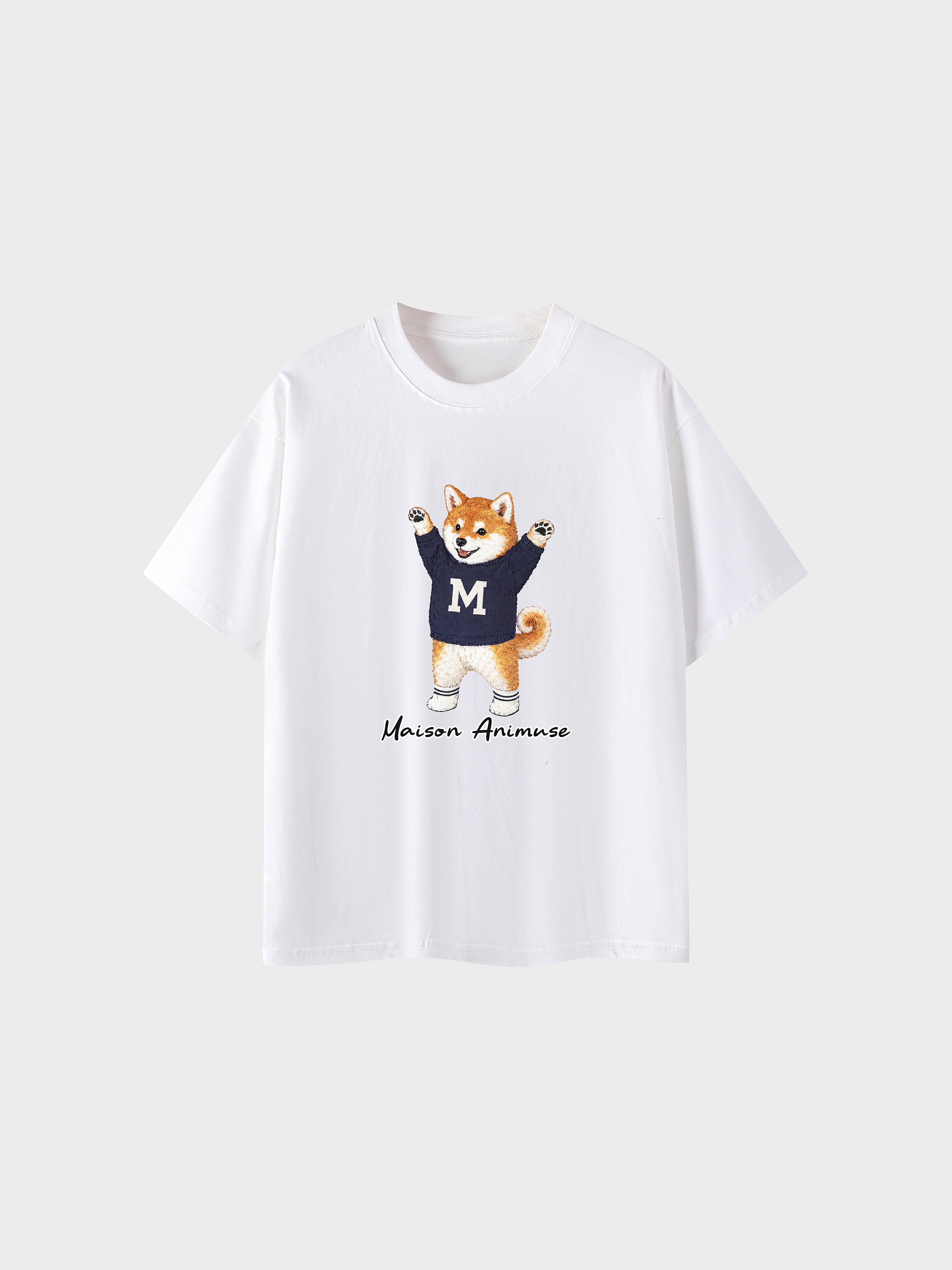 Unisex Cotton T-Shirt - Shiba Inu