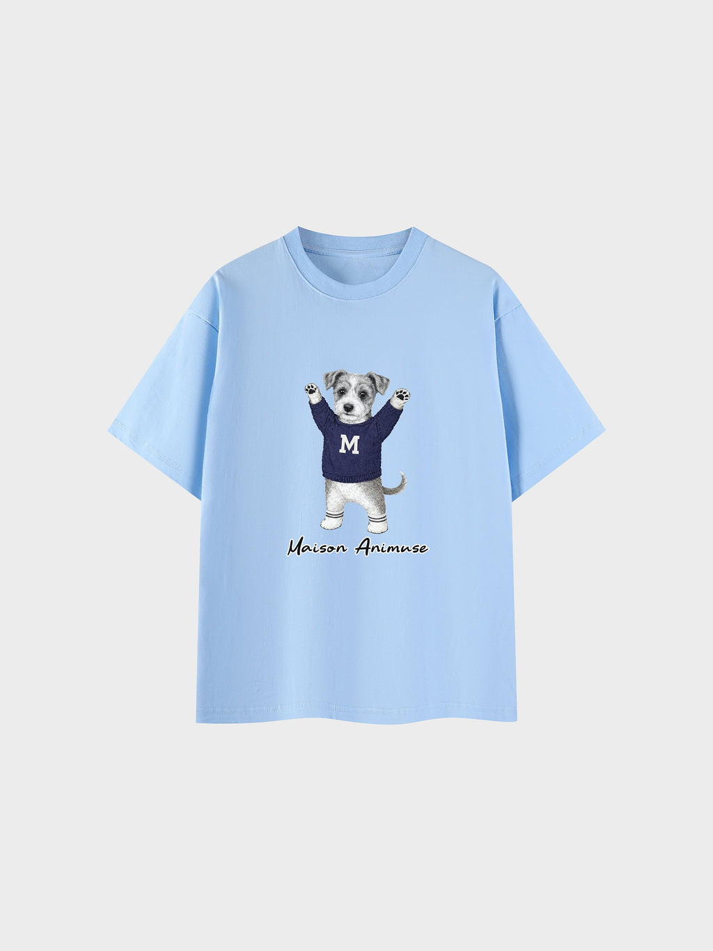 Unisex Cotton T-Shirt - Schnauzer