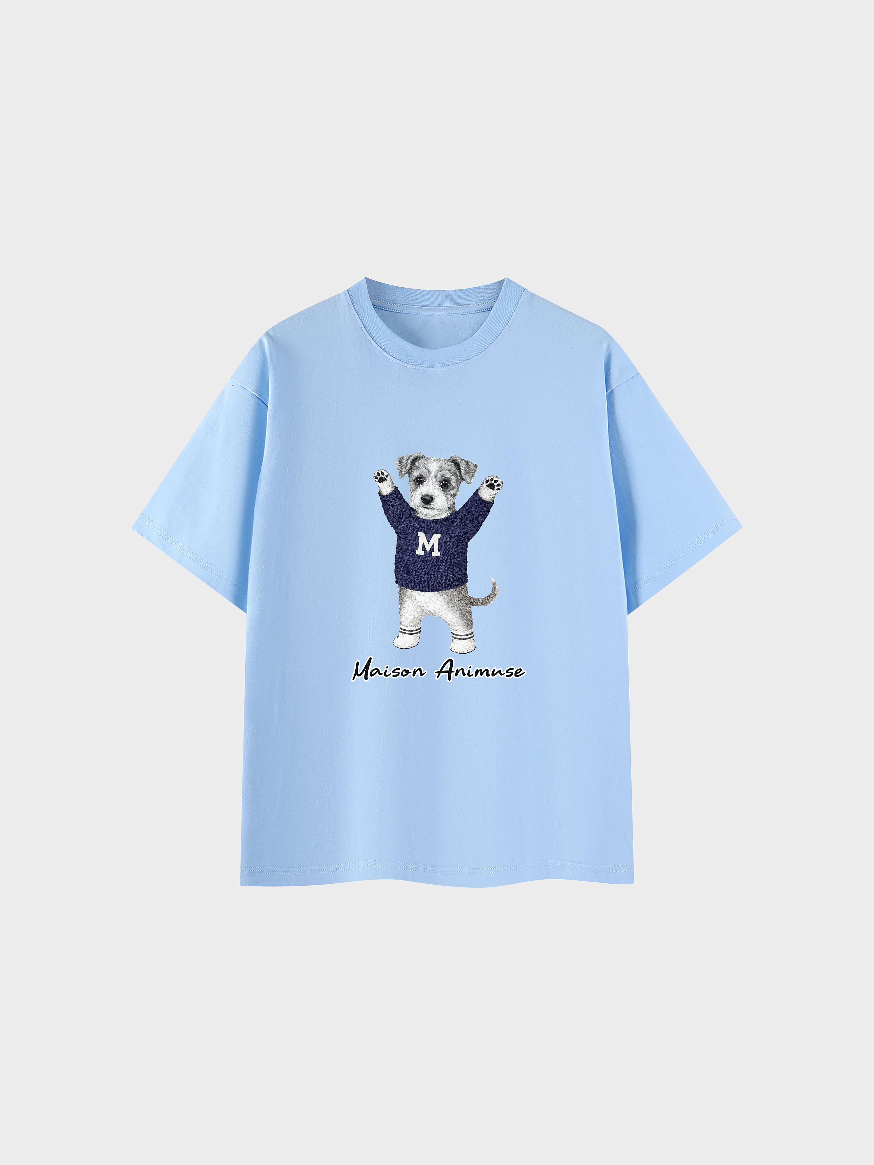 Unisex Cotton T-Shirt - Schnauzer