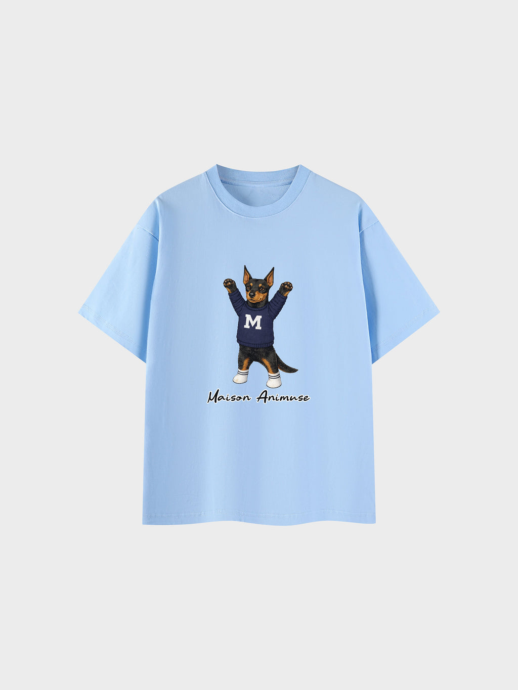 Unisex Cotton T-Shirt - Doberman Pinscher