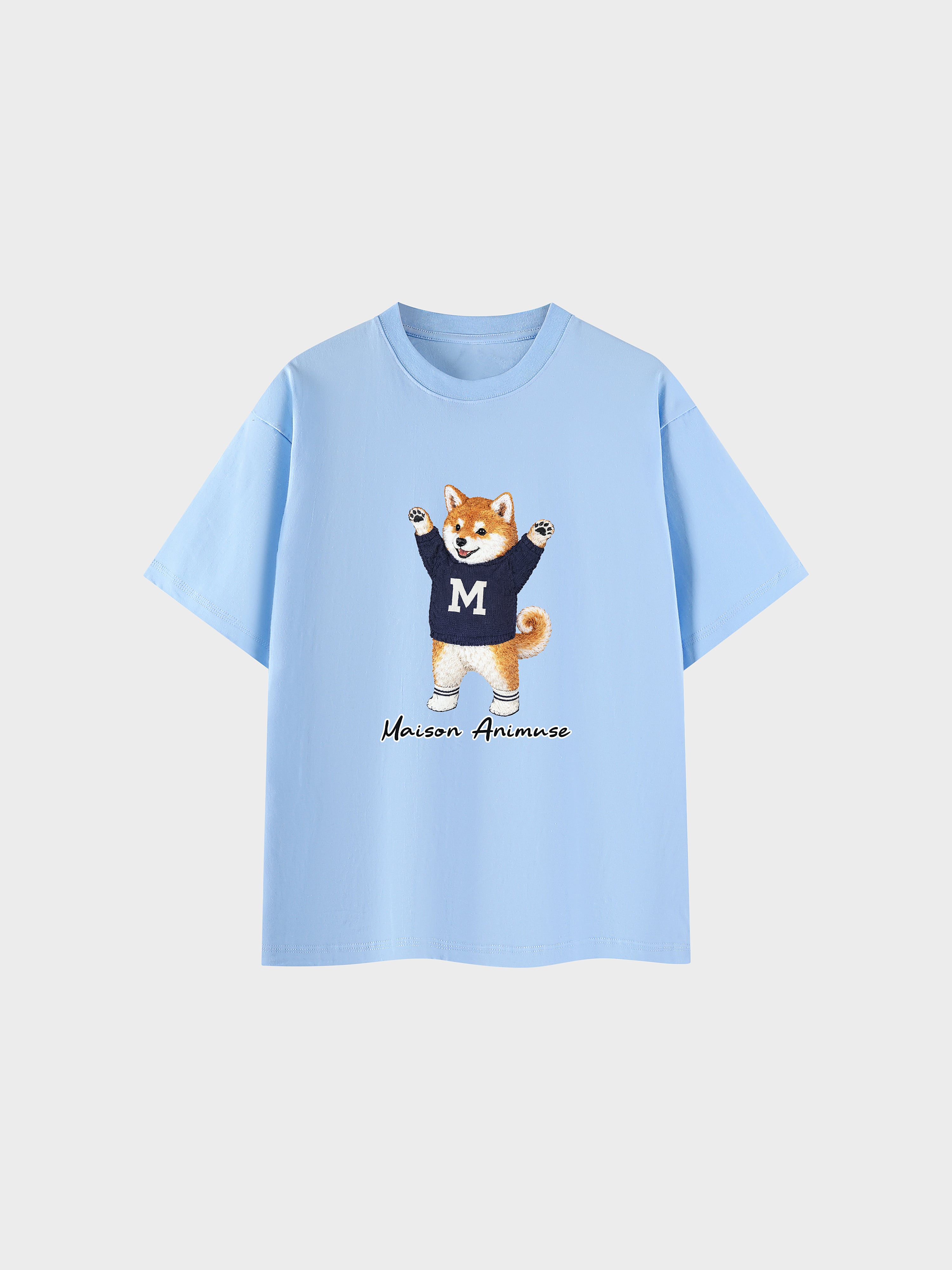 Unisex Cotton T-Shirt - Shiba Inu