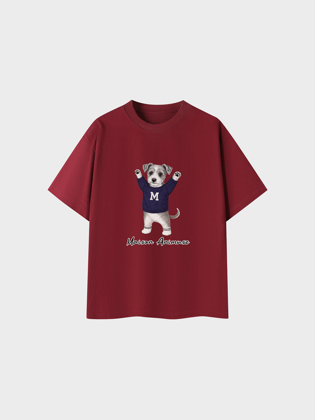 Unisex Cotton T-Shirt - Schnauzer