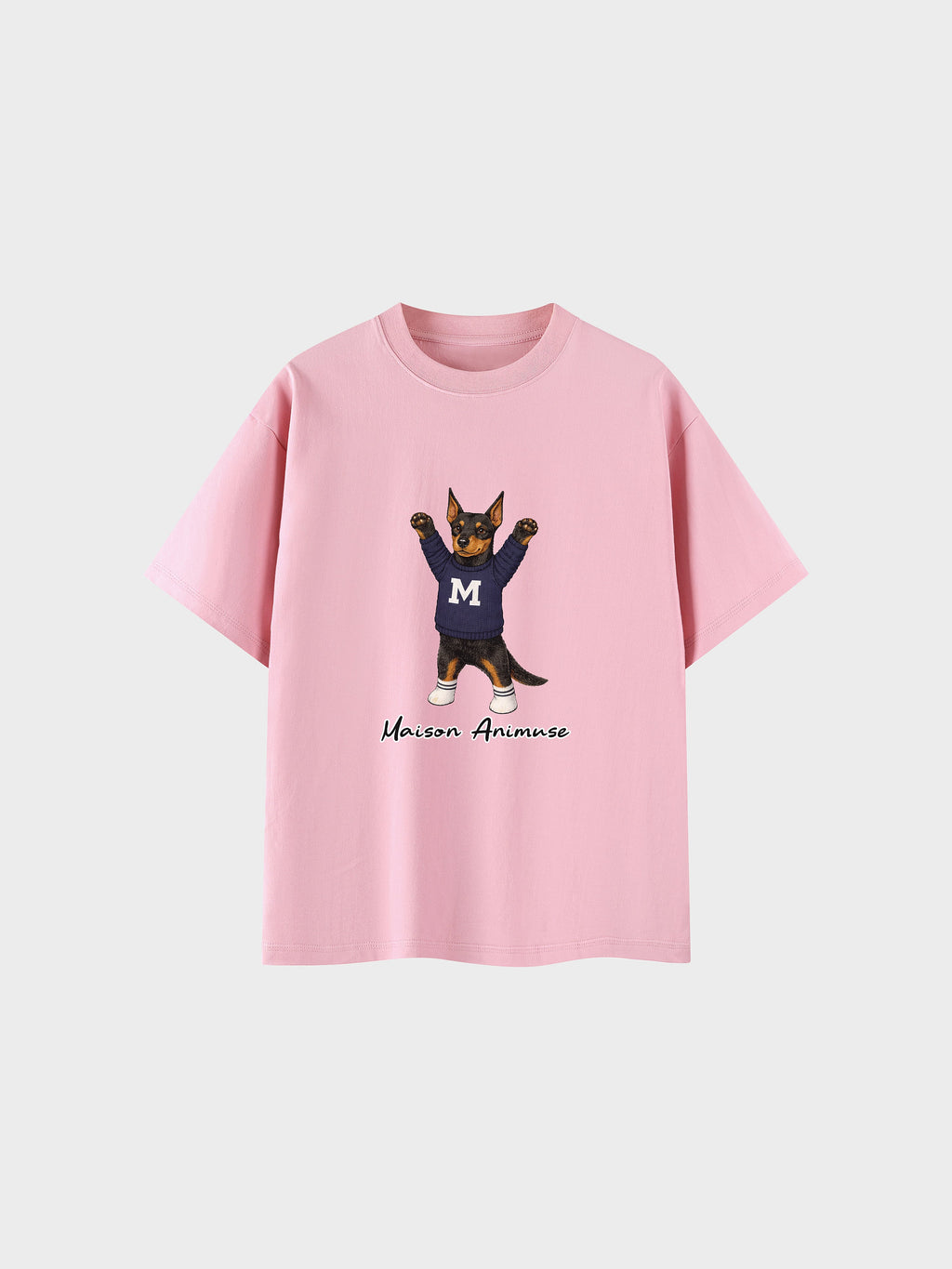 Unisex Cotton T-Shirt - Doberman Pinscher