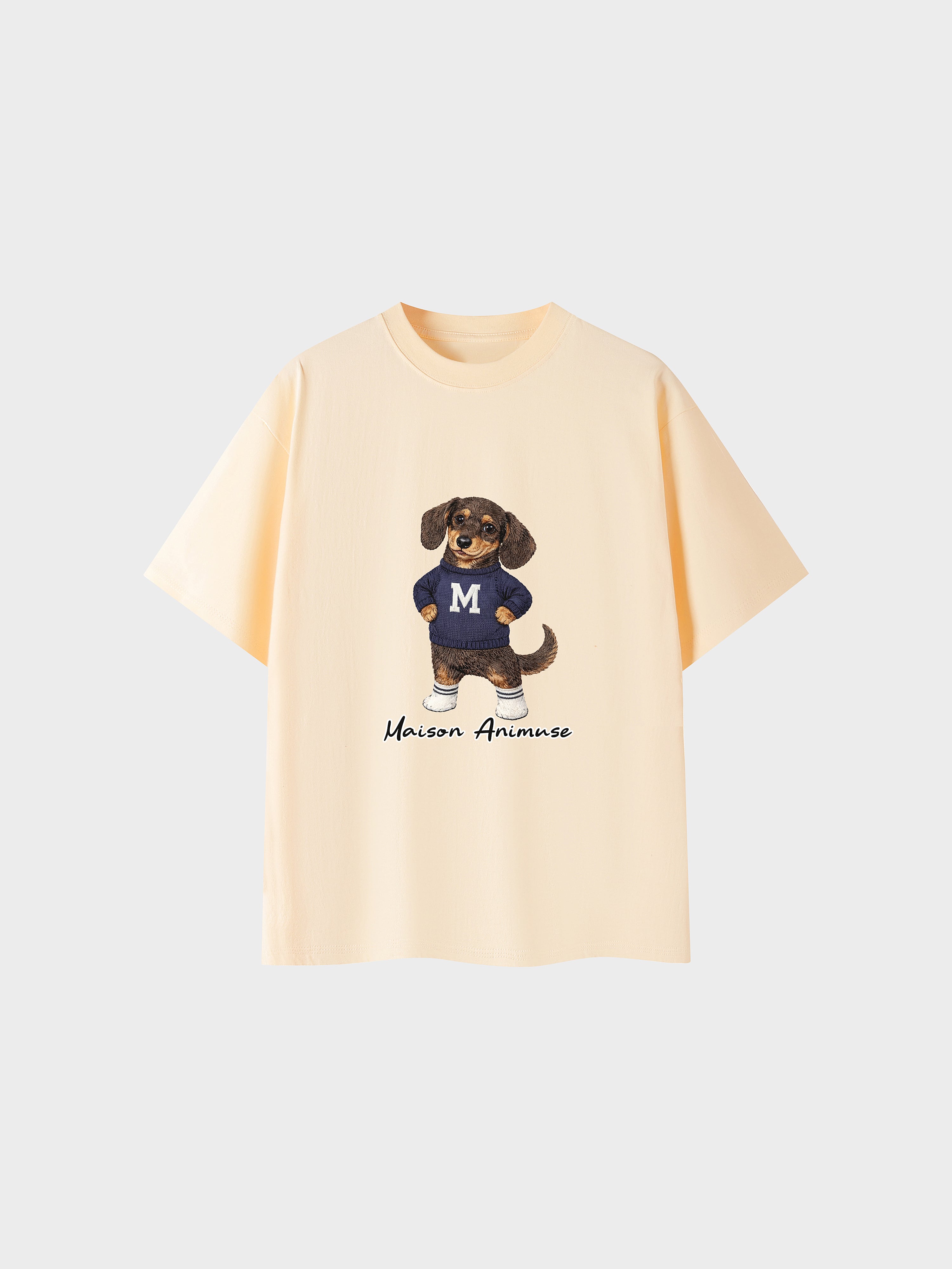Unisex Cotton T-Shirt - Dachshund