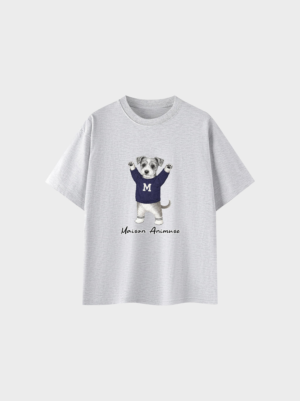 Unisex Cotton T-Shirt - Schnauzer