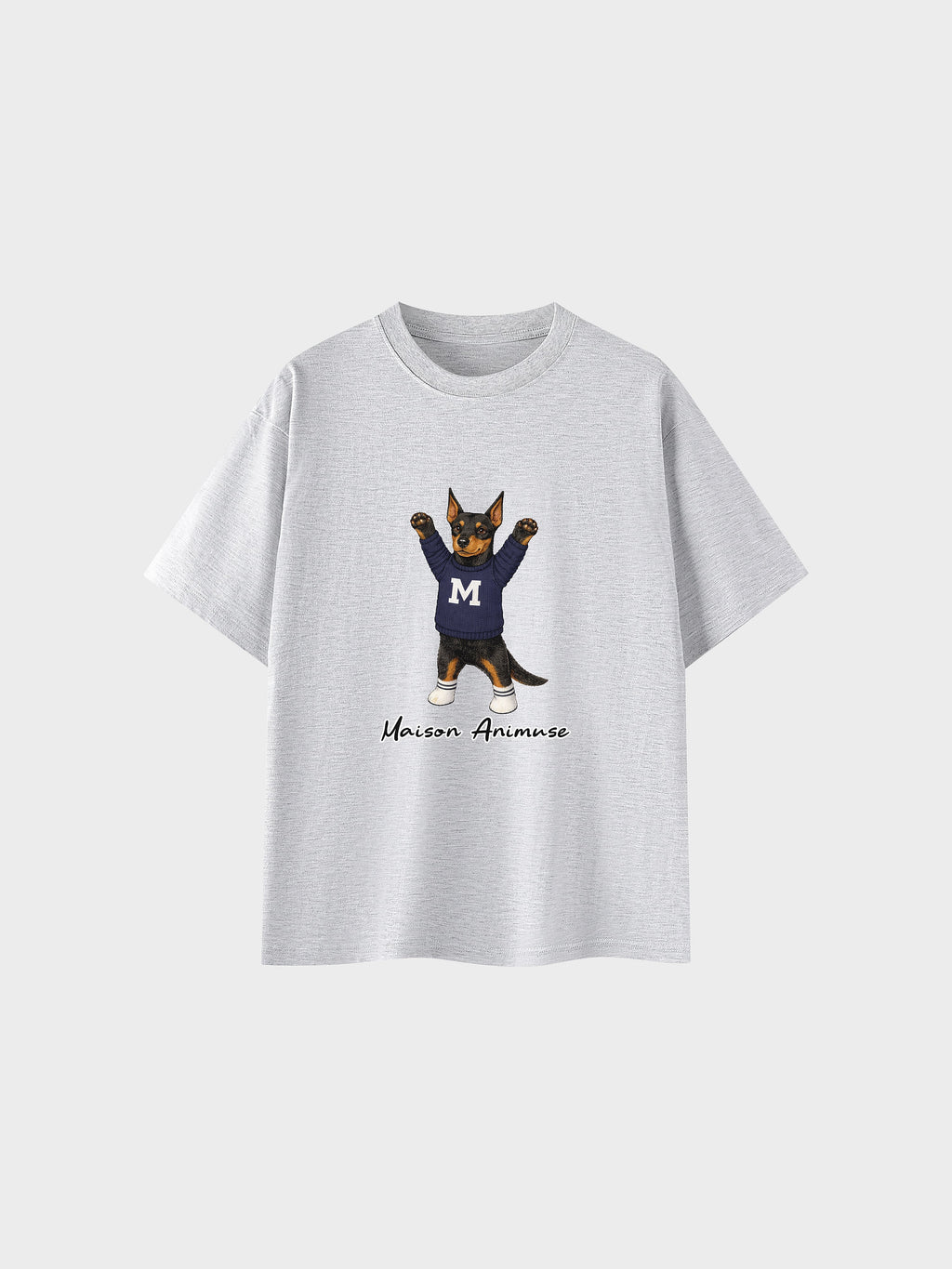 Unisex Cotton T-Shirt - Doberman Pinscher