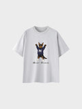 Unisex Cotton T-Shirt - Doberman Pinscher