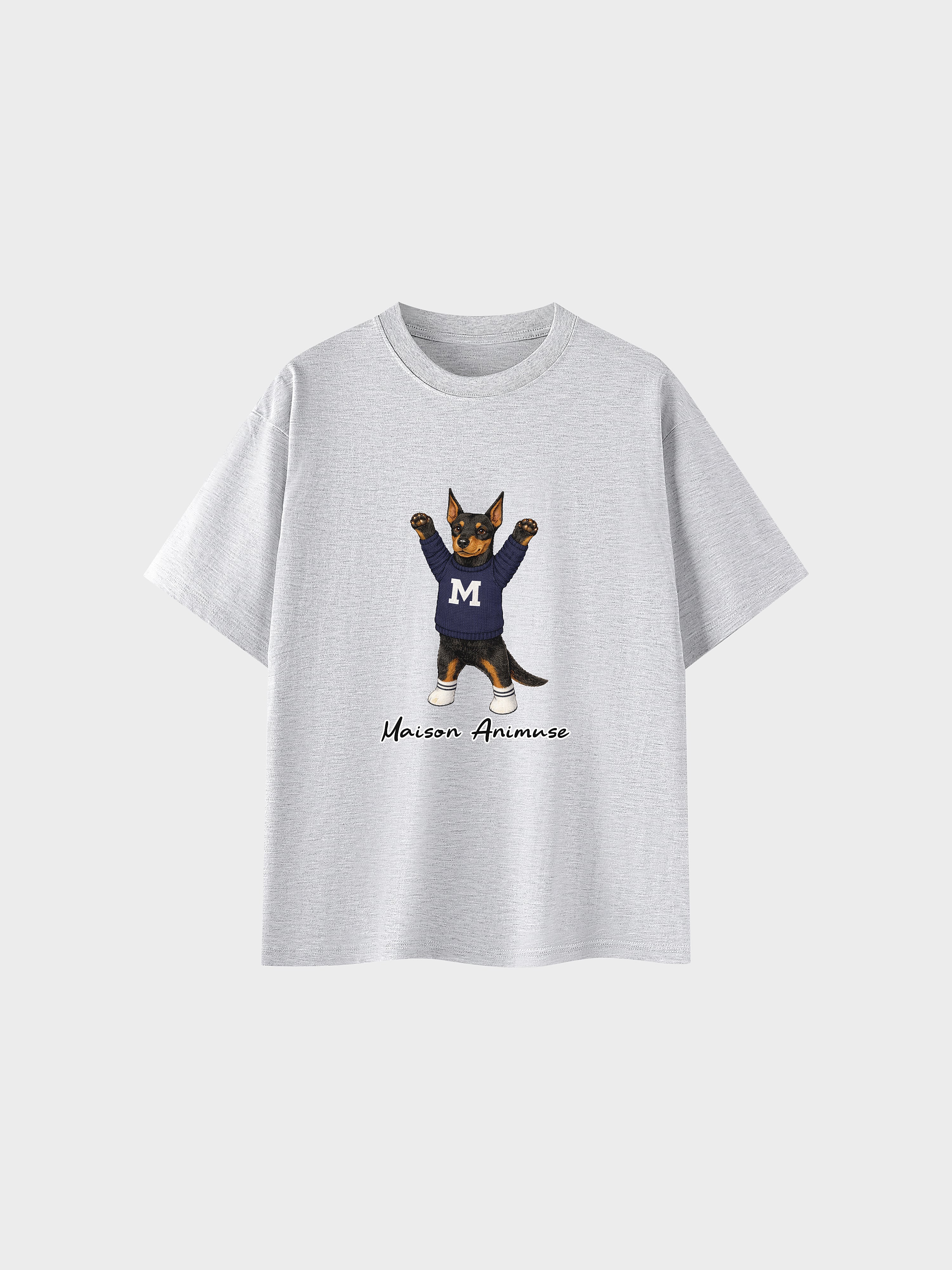 Unisex Cotton T-Shirt - Doberman Pinscher
