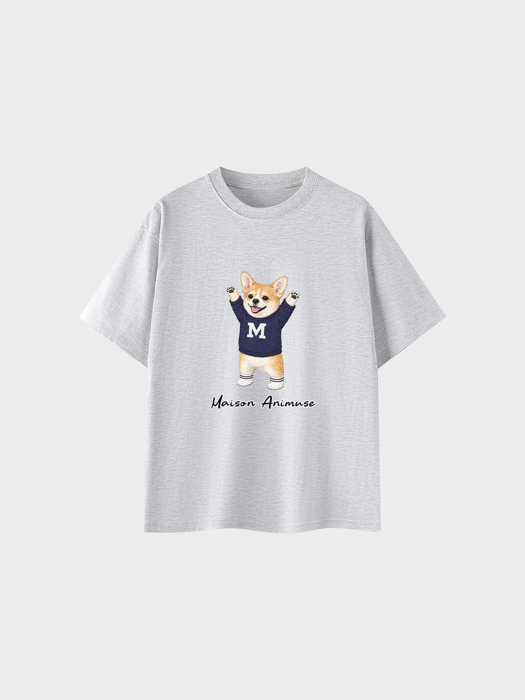 Unisex Cotton T-Shirt - Corgi