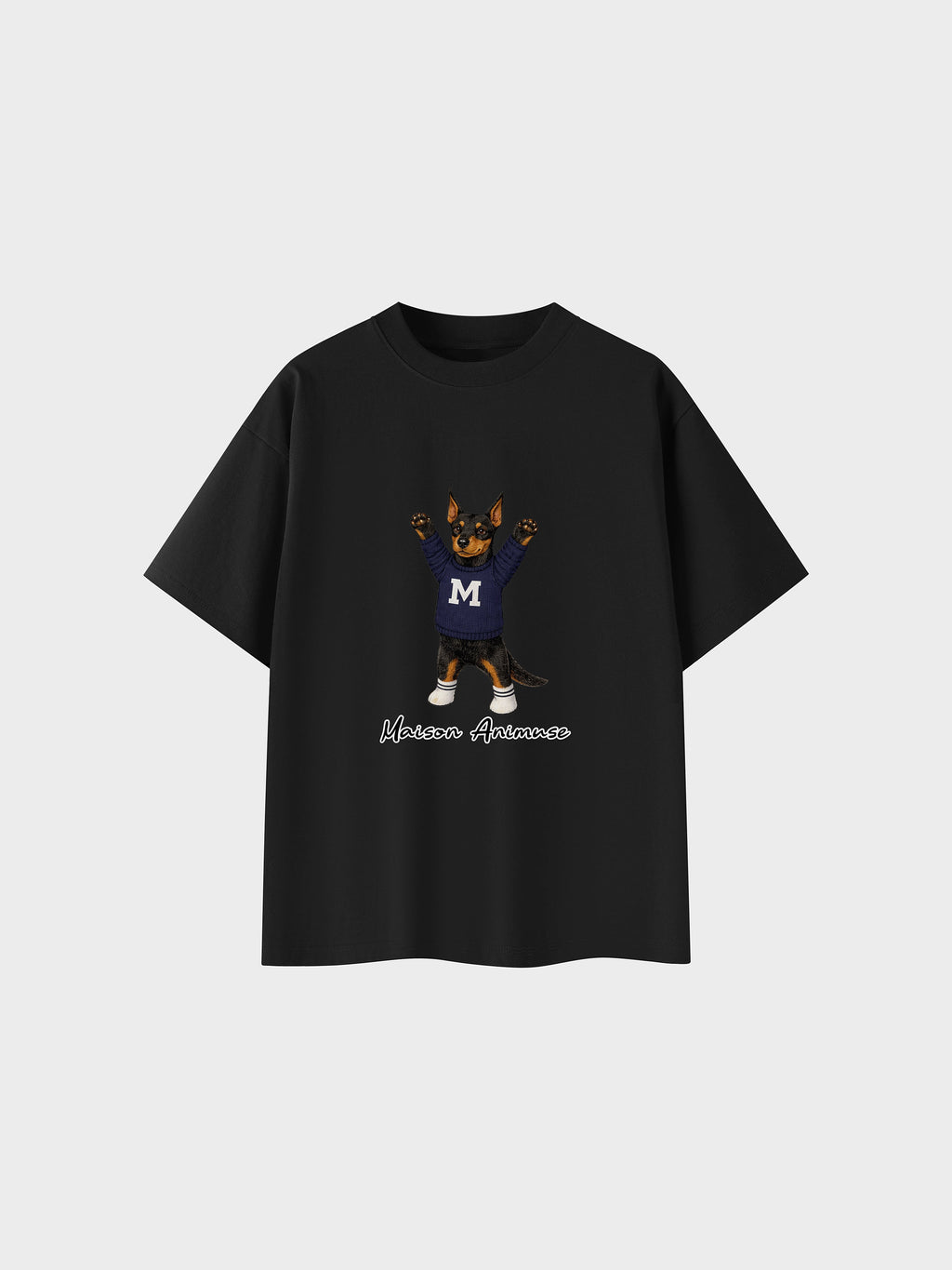 Unisex Cotton T-Shirt - Doberman Pinscher