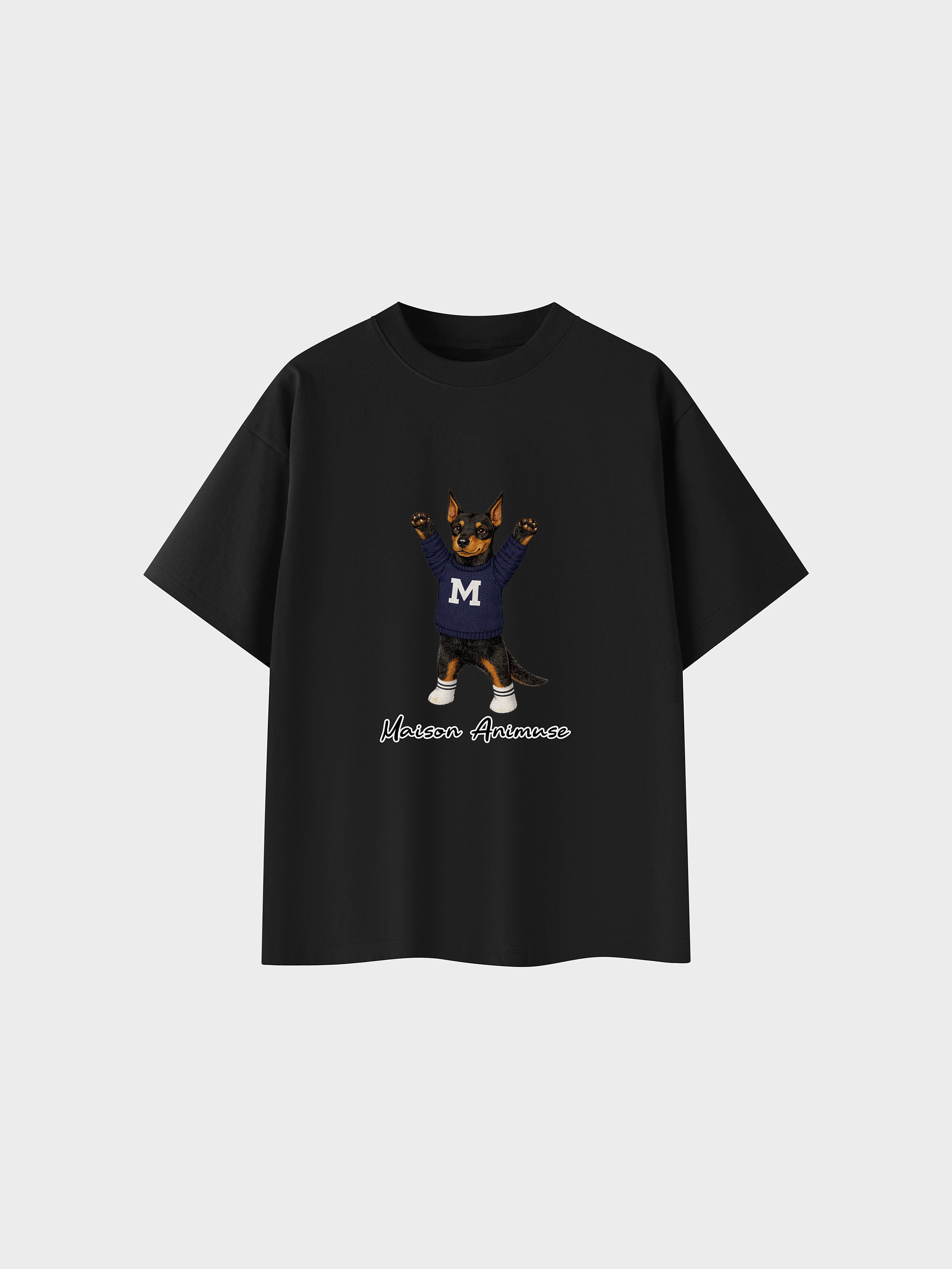 Unisex Cotton T-Shirt - Doberman Pinscher