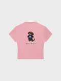 Womens Slim Fit Mid Neck T-Shirt - Dachshund