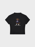 Womens Slim Fit Mid Neck T-Shirt - Dachshund