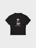 Womens Slim Fit Mid Neck T-Shirt - Goldendoodle