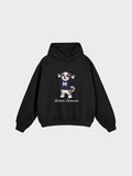 Unisex Fleeced Boxy Fit Hoodie - Shih Tzu