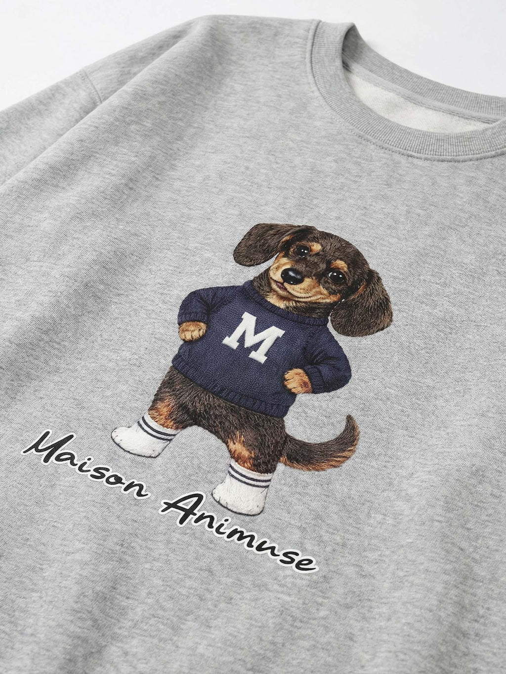 Unisex Heavyweight Cotton Sweatshirt - Dachshund