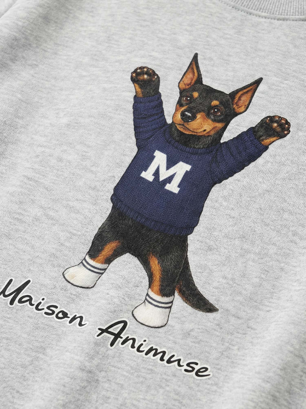 Unisex Heavyweight Cotton Sweatshirt - Doberman