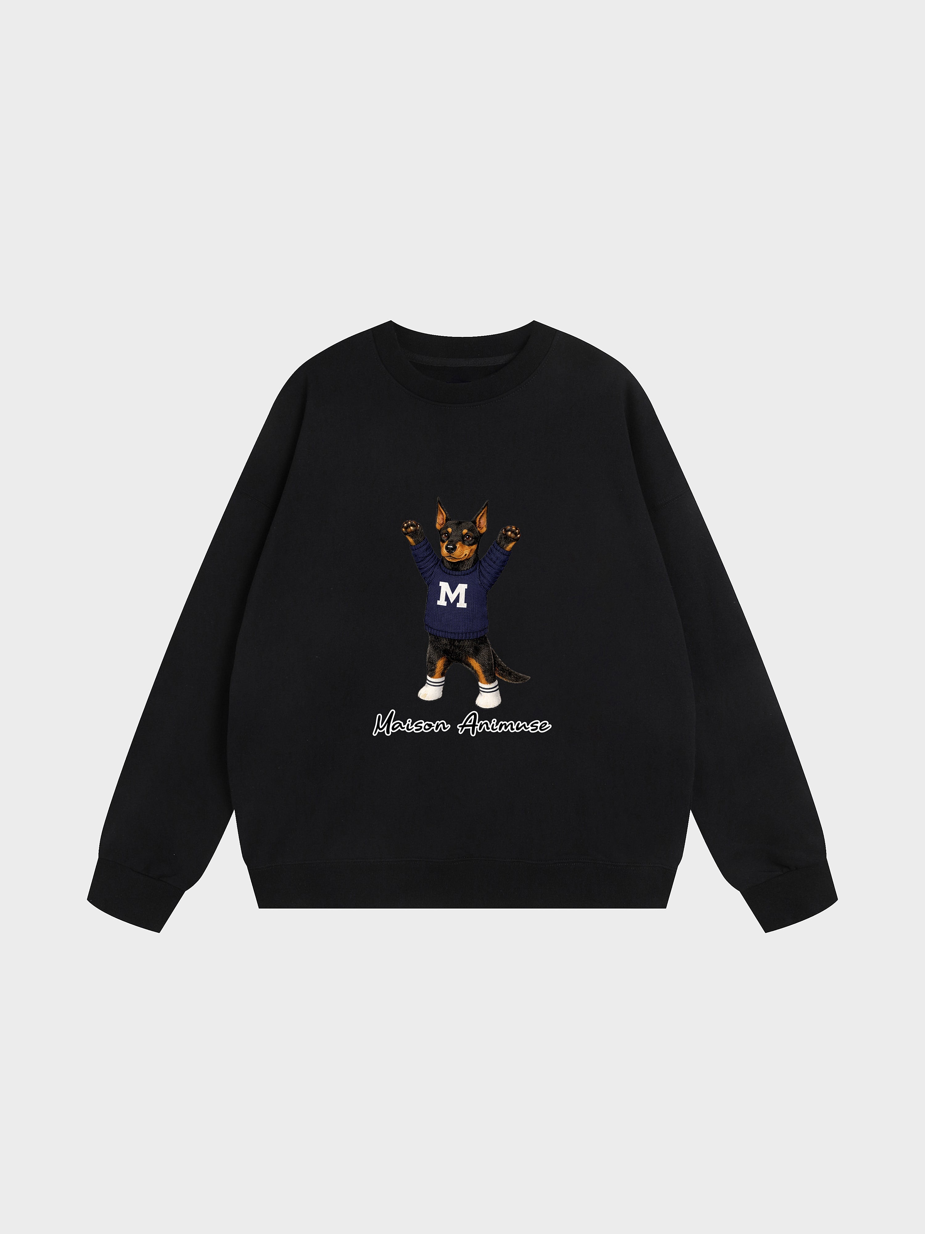 Unisex Heavyweight Cotton Sweatshirt - Doberman