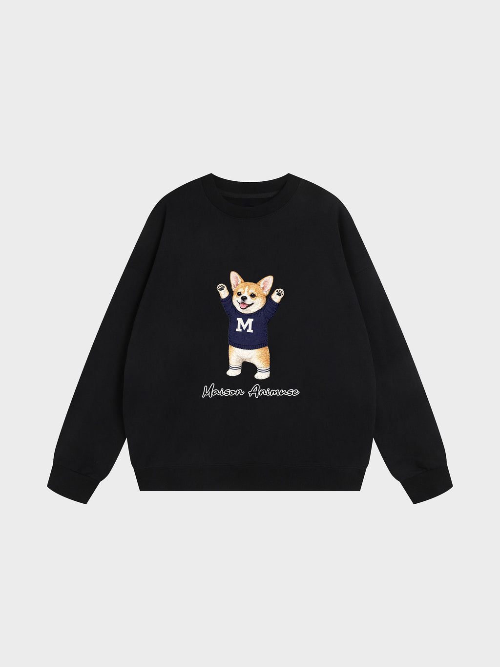 Unisex Heavyweight Cotton Sweatshirt - Corgi
