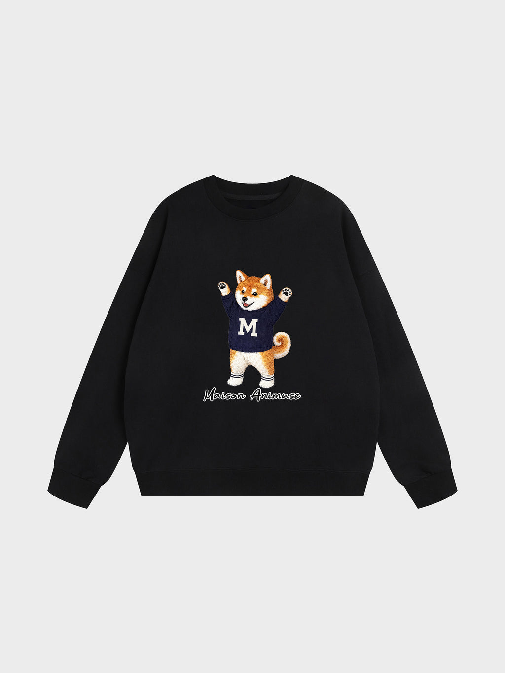 Unisex Heavyweight Cotton Sweatshirt - Shiba Inu
