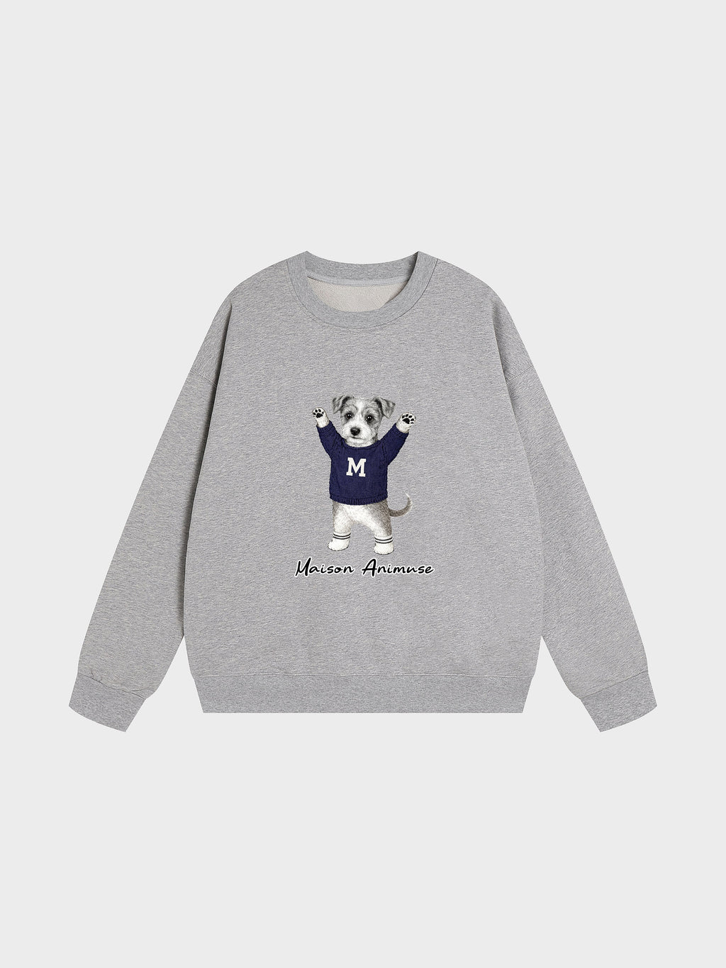 Unisex Heavyweight Cotton Sweatshirt - Schnauzer