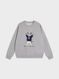 Unisex Heavyweight Cotton Sweatshirt - Schnauzer