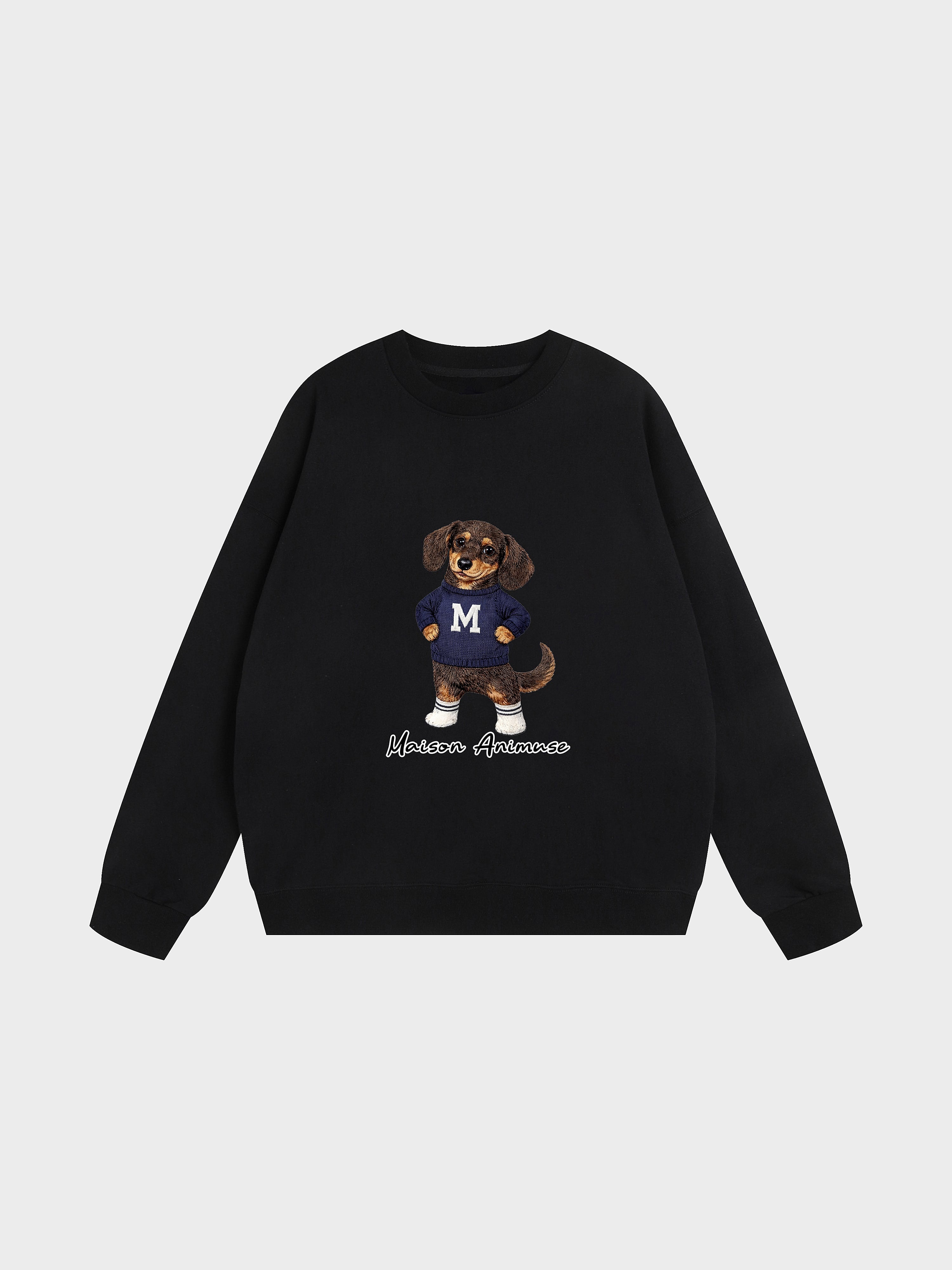 Unisex Heavyweight Cotton Sweatshirt - Dachshund