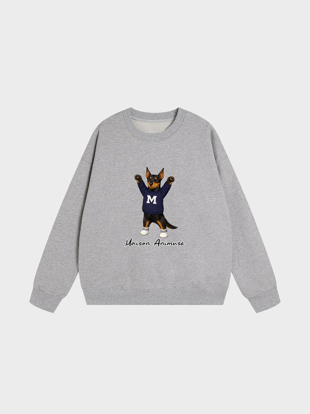 Unisex Heavyweight Cotton Sweatshirt - Doberman