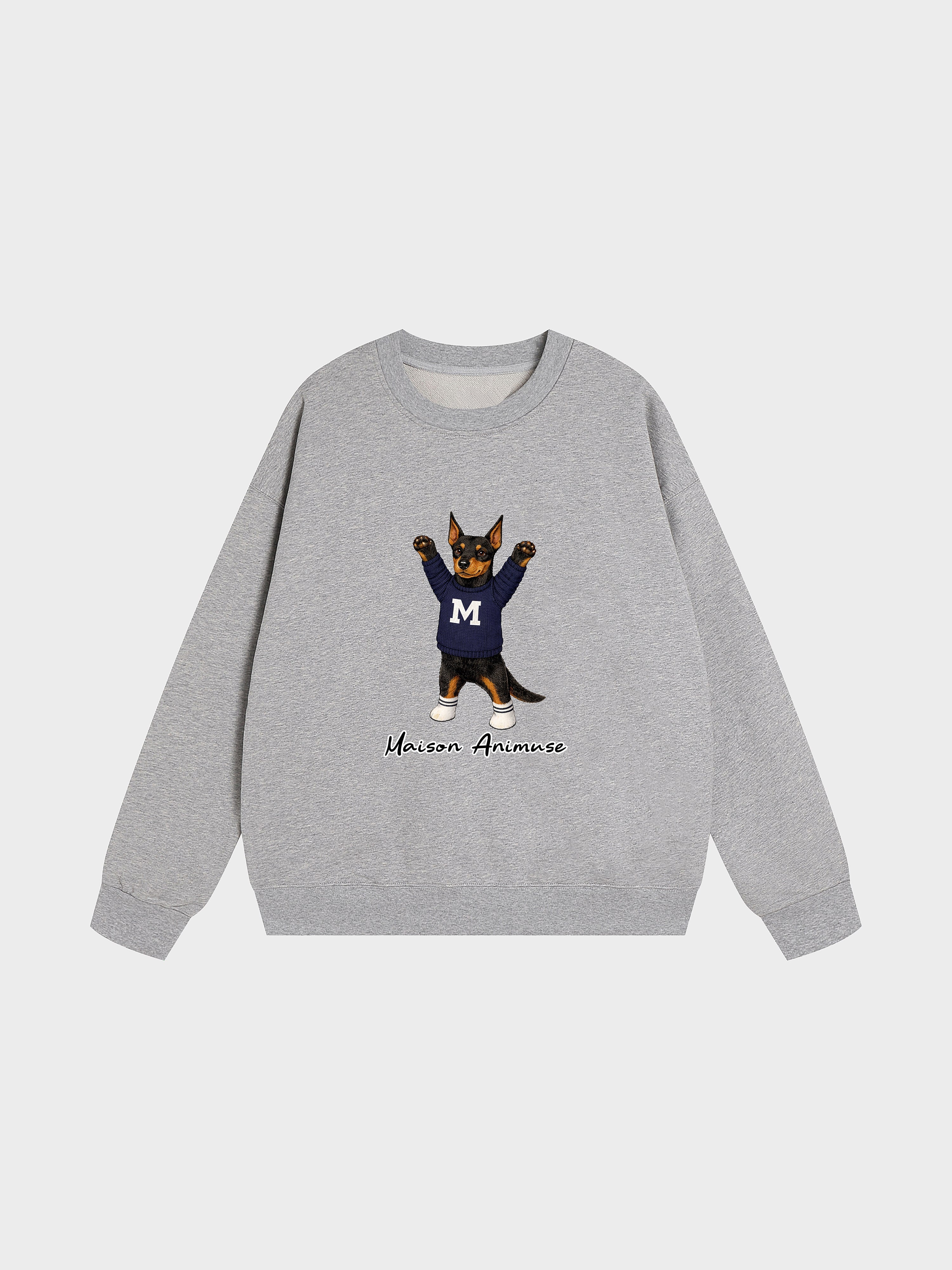 Unisex Heavyweight Cotton Sweatshirt - Doberman