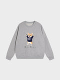 Unisex Heavyweight Cotton Sweatshirt - Corgi