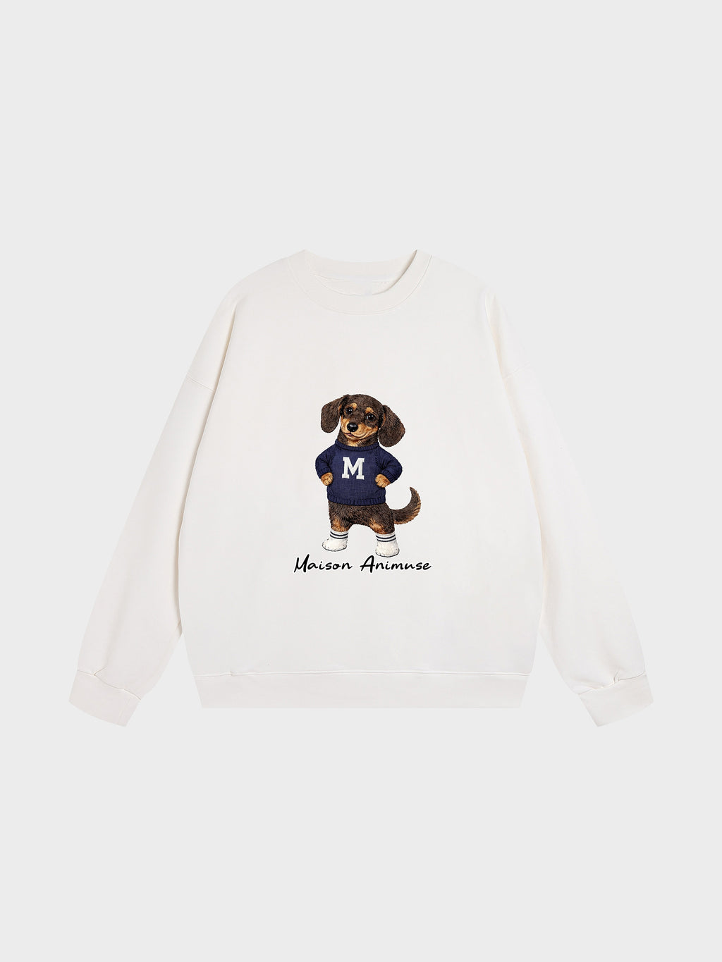 Unisex Heavyweight Cotton Sweatshirt - Dachshund