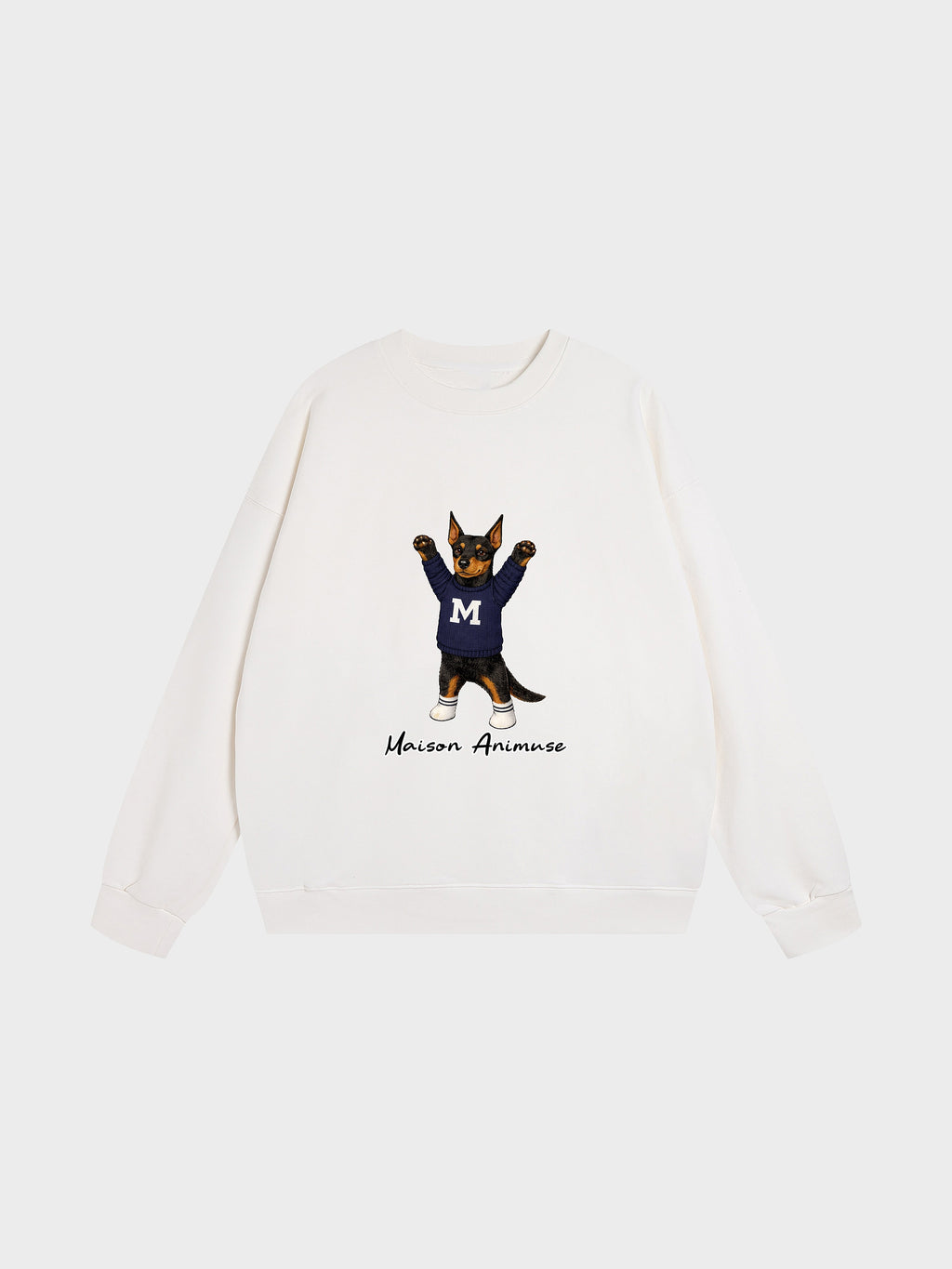 Unisex Heavyweight Cotton Sweatshirt - Doberman