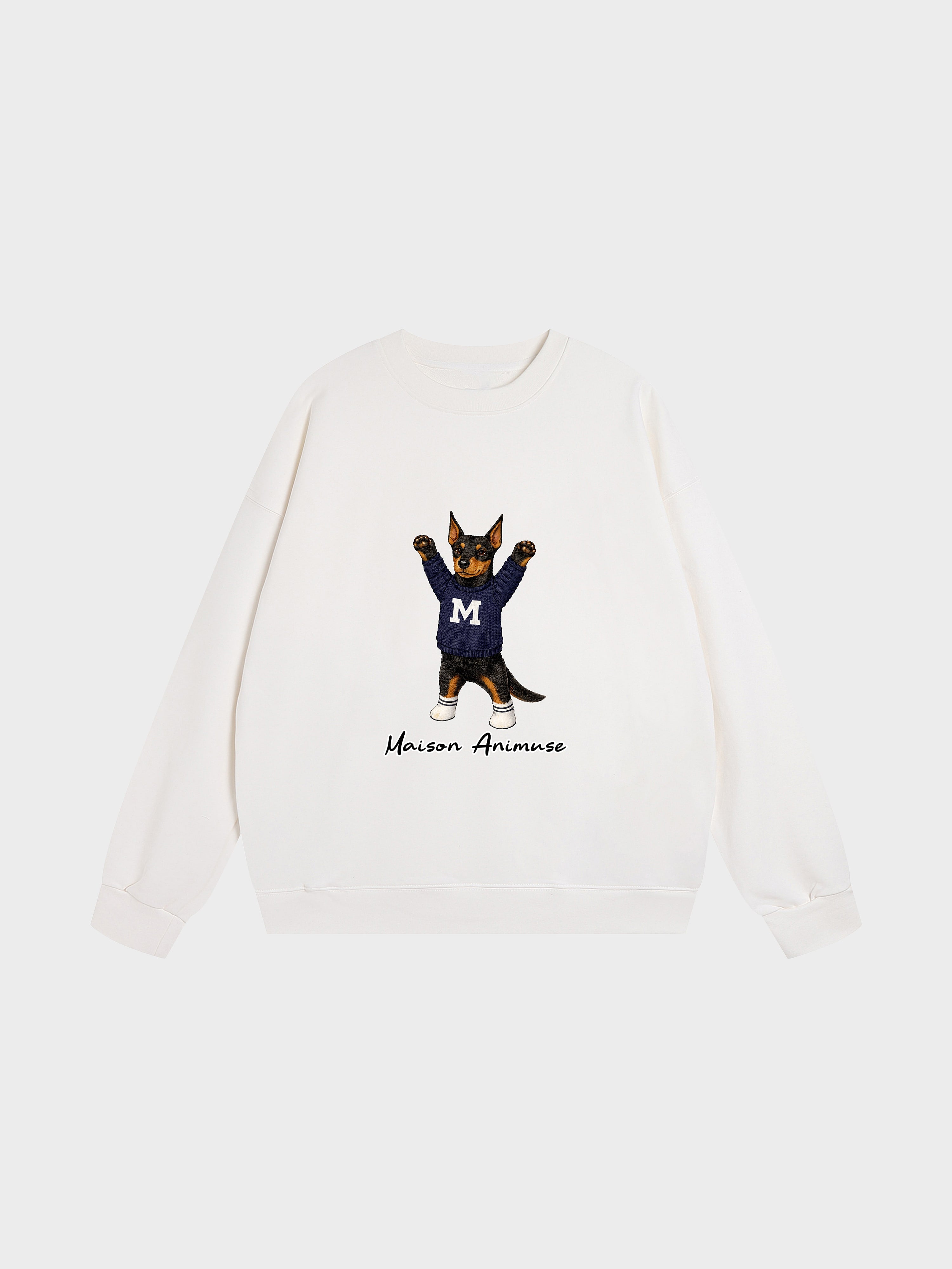 Unisex Heavyweight Cotton Sweatshirt - Doberman