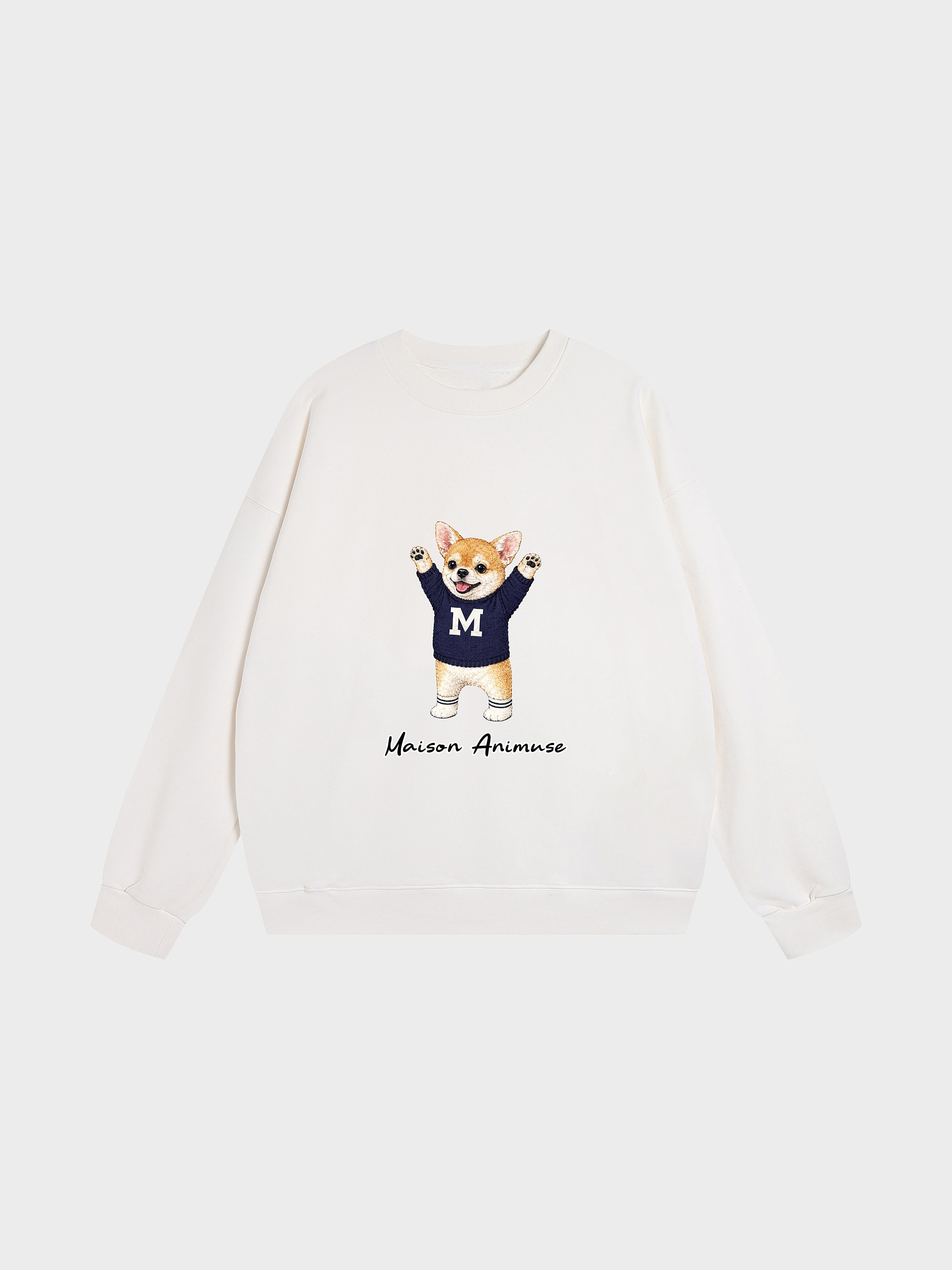 Unisex Heavyweight Cotton Sweatshirt - Chihuahua
