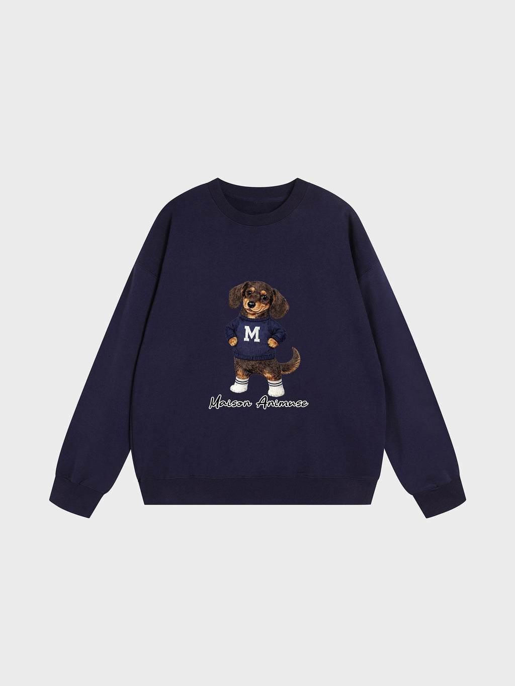 Unisex Heavyweight Cotton Sweatshirt - Dachshund