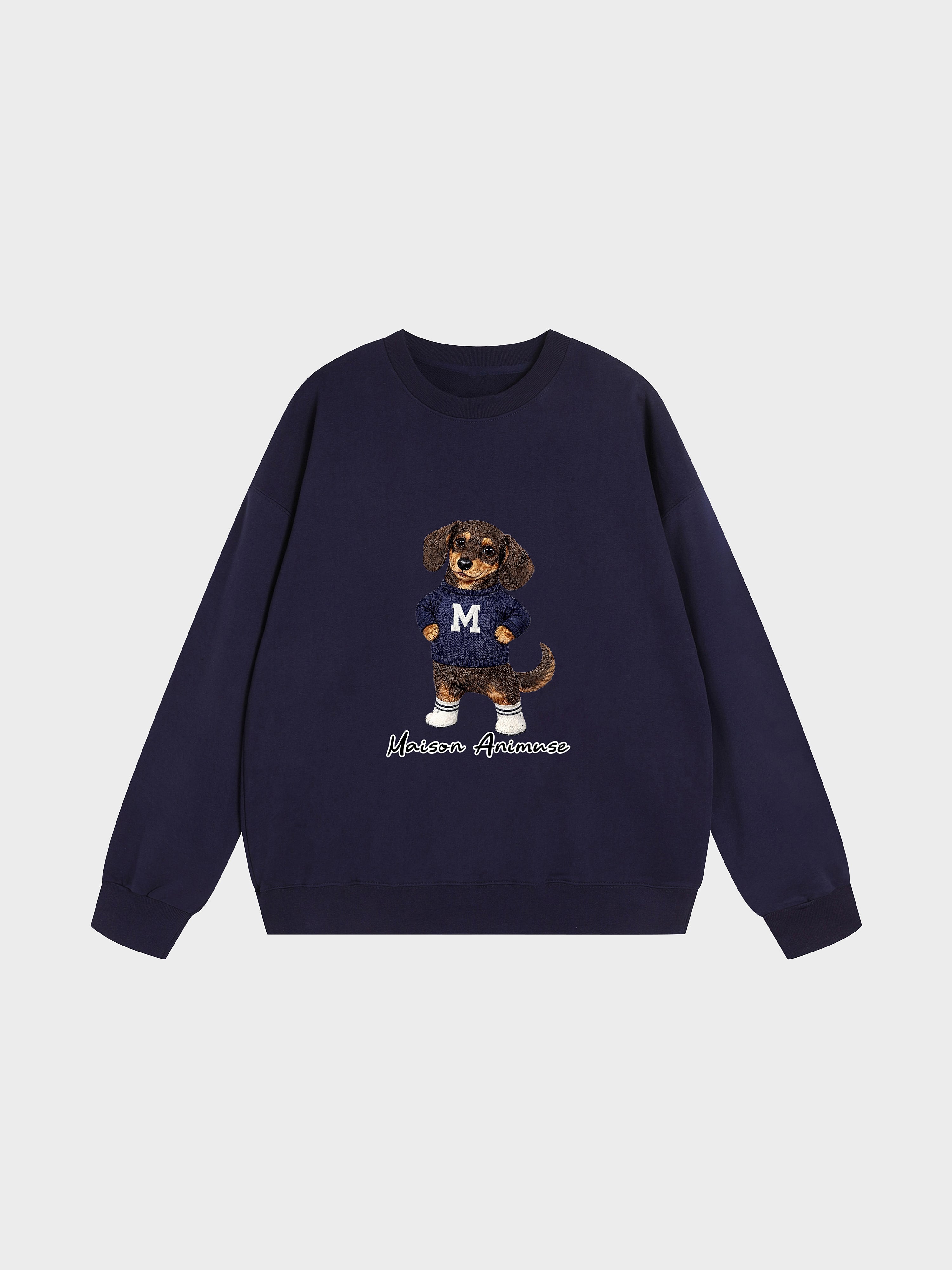 Unisex Heavyweight Cotton Sweatshirt - Dachshund