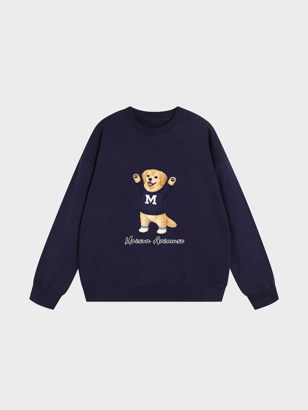 Unisex Heavyweight Cotton Sweatshirt - Golden Retriever